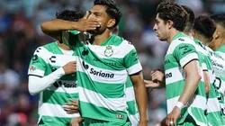 Santos Laguna goleó a Cruz Azul por 4-0.