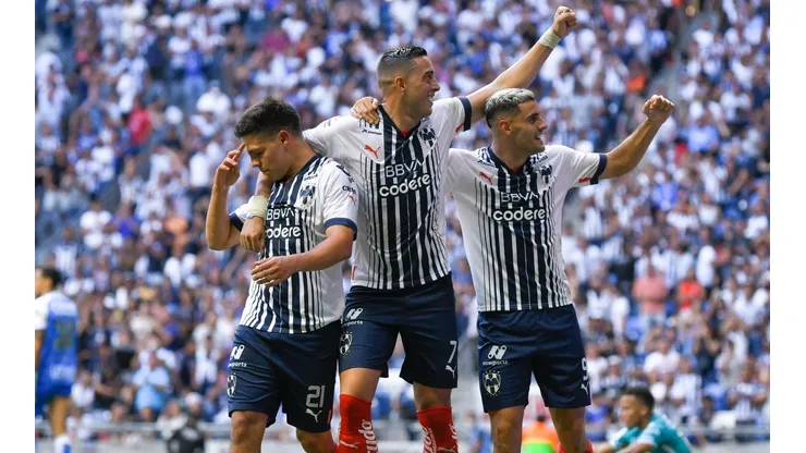 Ponchito, Berterame, Funes Mori: El ataque de Monterrey comenzó con todo el Apertura 2022.