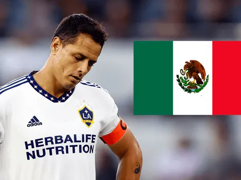 ¿Chicharito despreció a la bandera de México?