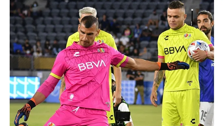 Algunos de los jugadores de la Liga MX que formaron parte del Skills Challenge 2021.