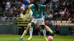 León, Guanajuato, 31 de julio de 2022. ,durante el partido de la jornada 6 del torneo Apertura 2022 de la Liga BBVA MX, entre los Esmeraldas del León y las Águilas del America, celebrado en el estadio León. Foto: Imago7/ Sebastian Laureano Miranda