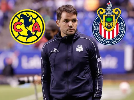 Nicolás Larcamón ilusiona a los fanáticos de América y Chivas