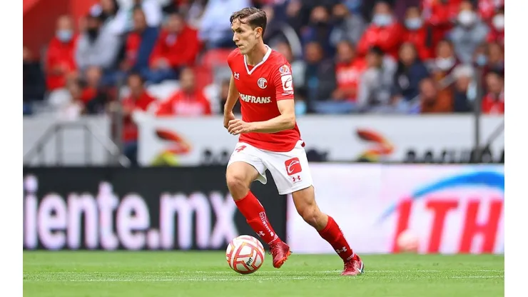 Marcel Ruiz llegó al Toluca para el torneo Apertura 2022.