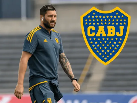 André-Pierre Gignac y la foto que ilusionó a todo Boca Juniors