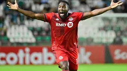 Altidore celebra un gol con Toronto.