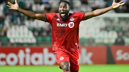 Altidore celebra un gol con Toronto.