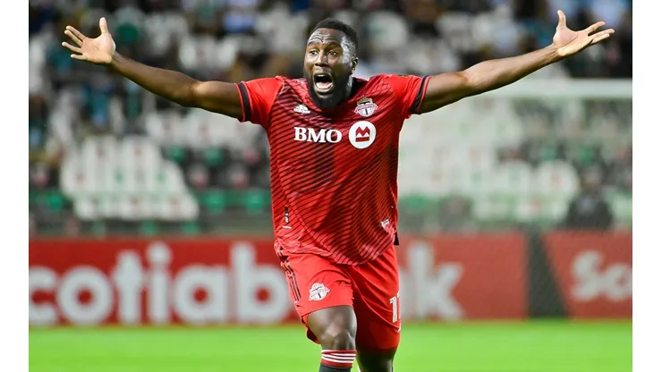Altidore celebra un gol con Toronto.
