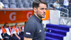 Nicolás Larcamón está en su cuarto torneo con el Puebla.