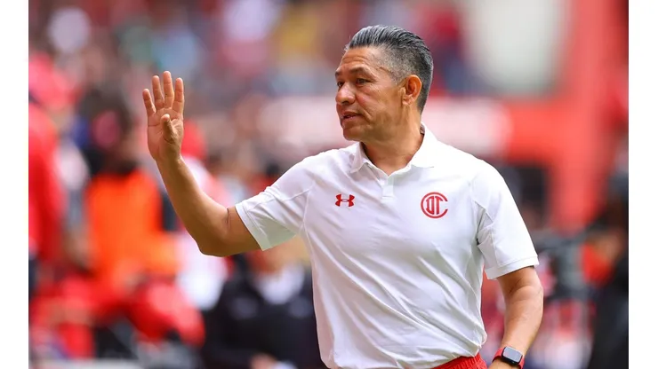 Nacho se fue disconforme tras el triunfo de su Toluca