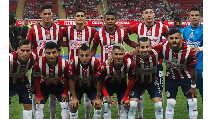 El plantel de Chivas de Guadalajara que jugará frente a Juventus.