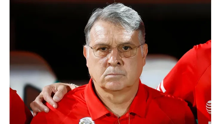 Gerardo Martino en la Liga de Naciones de la Concacaf.