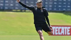 Rubens Sambueza con la selección de la Liga MX para el Juego de Estrellas 2022.