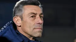 Pedro Caixinha en sus últimos días con Santos.
