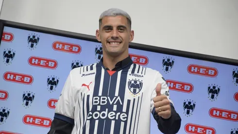 Berterame fue presentado como nuevo jugador de Monterrey.