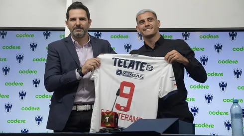 Duilio Davino presentó a Germán Berterame como nuevo refuerzo de Rayados.