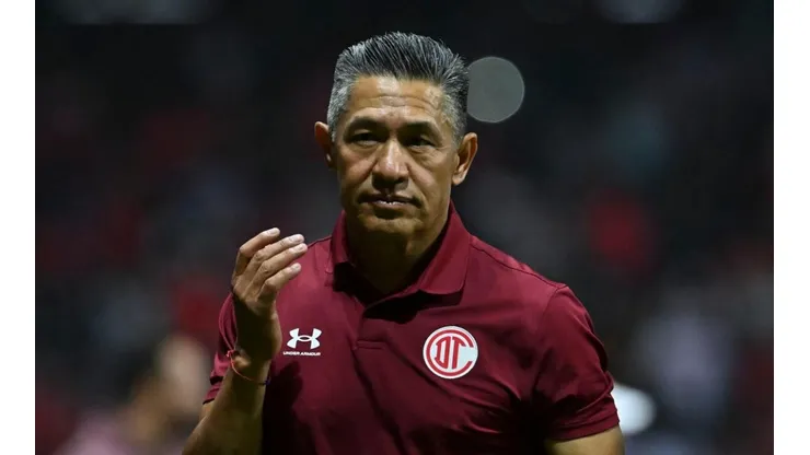 Ignacio Ambriz, entrenador del Toluca.