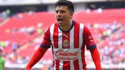 Zapopan, Jalisco, 2 de julio de 2022. Fernando Beltran, durante el partido de la jornada 1 del torneo Apertura 2022 de la Liga BBVA MX, entre las Chivas Rayadas del Guadalajara y los Bravos de FC Juárez, celebrado en el estadio Akron. Foto: Imago7/Sandra Bautista