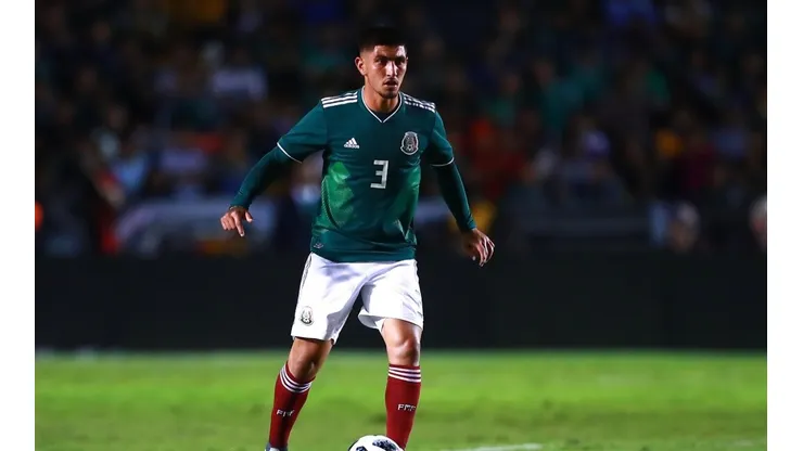 Pocho Guzmán con la Selección mexicana en 2018