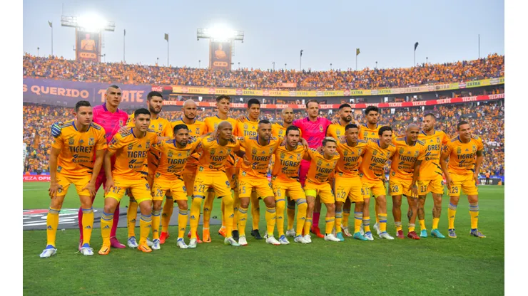El plantel de Tigres en el torneo Clausura 2022.