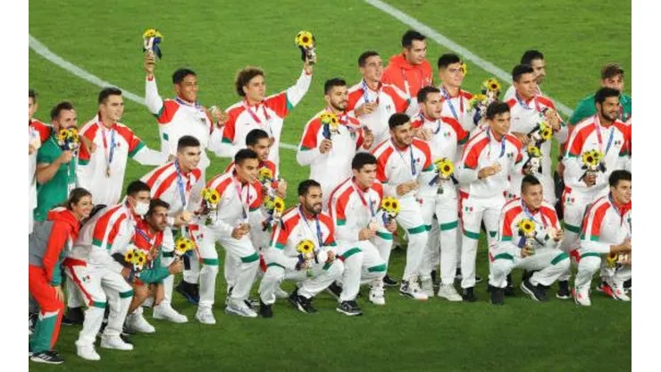 La selección mexicana del bronce olímpico en Tokio 2020.