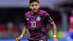 Alexis Vega tiene 16 partidos y tres goles con la selección mexicana.