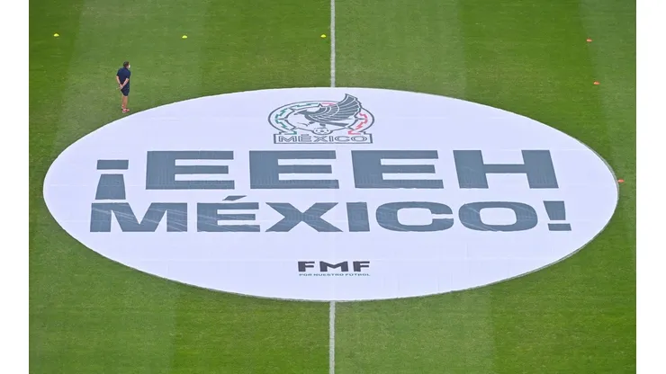Una de las campañas contra el grito en el estadio Azteca.