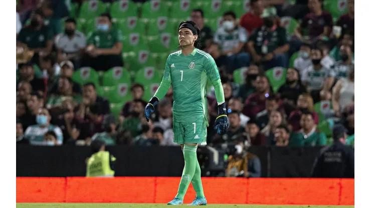 El portero de Santos Laguna jugó en el amistoso ante Surinam.