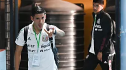 Uriel Antuna en la visita de México a Jamaica en Liga de Naciones.