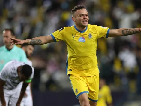 Cómo le fue a Cabecita Rodríguez en Al-Nassr: sus números en el fútbol árabe