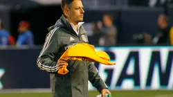 Javier Hernández, previo a un amistoso ante Chile en 2019.