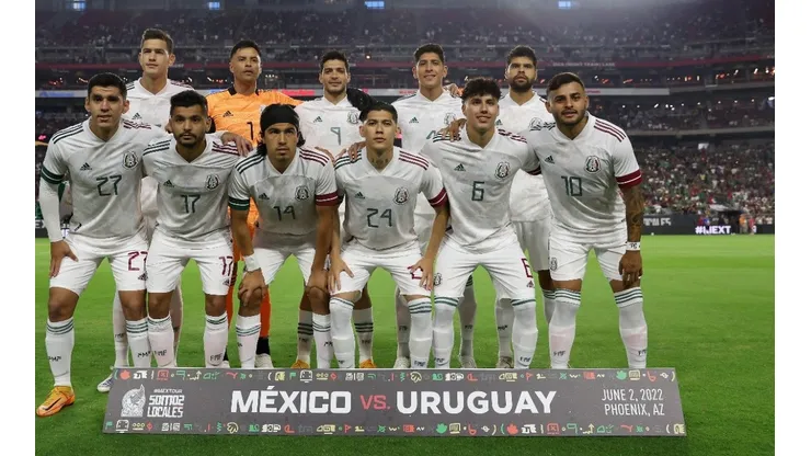 Selección mexicana vs Uruguay en 2022