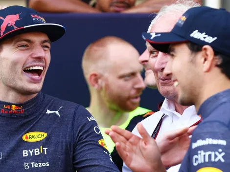 Verstappen trolleó a Sergio Pérez por el "No era penal" de 2014