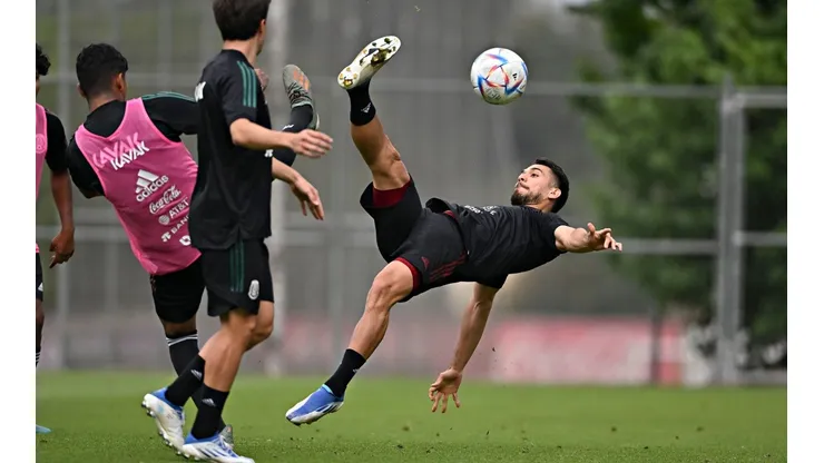 Entrenamiento selecci�n nacional de M�xico