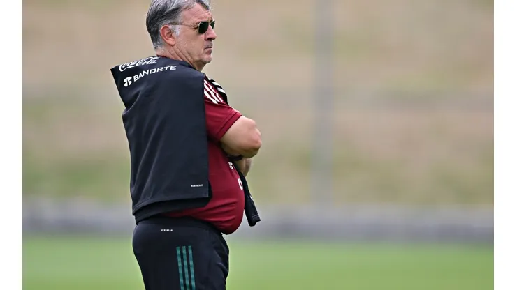 Entrenamiento selecci�n nacional de M�xico