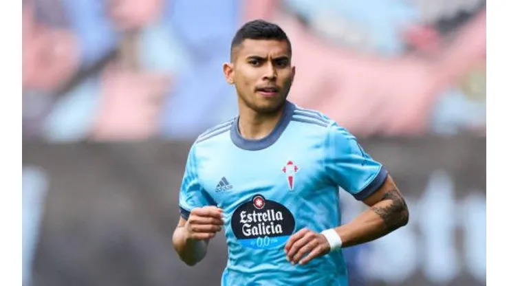 Orbelín Pineda ha jugado escasos minutos con el Celta de Vigo.