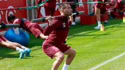 Jean Meneses en pretemporada con Toluca 2022