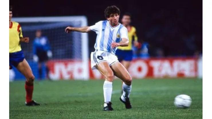 Gustavo Dezotti en la Copa del Mundo Italia 90.