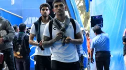 Víctor Guzmán en los días previos a la final del torneo Clausura 2022.