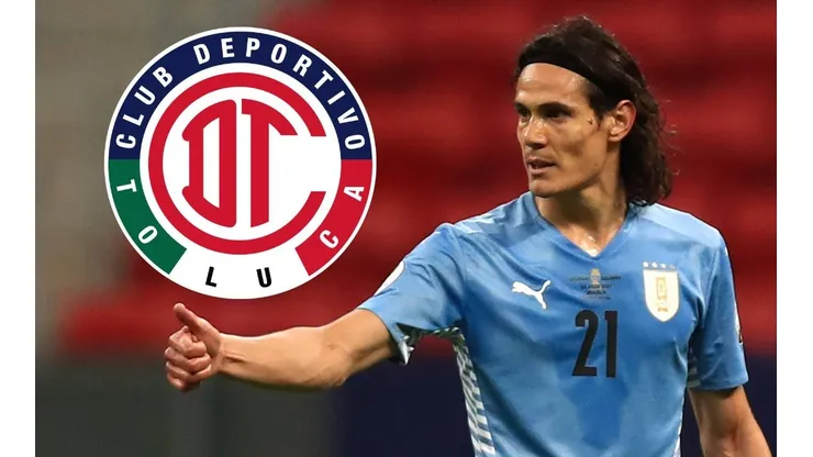 Edinson Cavani estableció pláticas con Toluca.