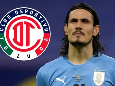 Toluca habría avanzado por Edinson Cavani
