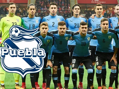 Puebla rompe el mercado con ex Selección Uruguaya