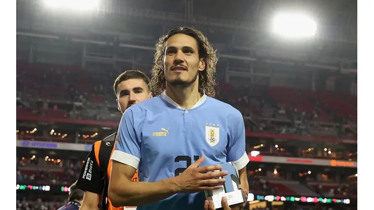 Edinson Cavani Selección Uruguay 2022
