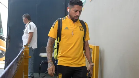 Javier Aquino en la liguilla del torneo Clausura 2022.