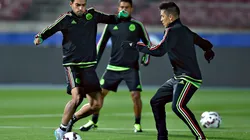 Adrián Aldrete y Efraín Velarde fueron compañeros en la selección mexicana.