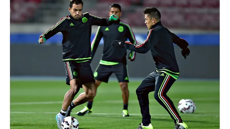 Adrián Aldrete y Efraín Velarde fueron compañeros en la selección mexicana.