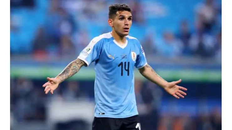 Lucas Torreira ha jugado 37 partidos con la selección uruguaya.