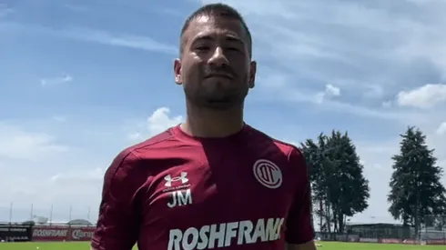 Jean Meneses, uno de los refuerzos del Toluca para el Aperttura 2022.