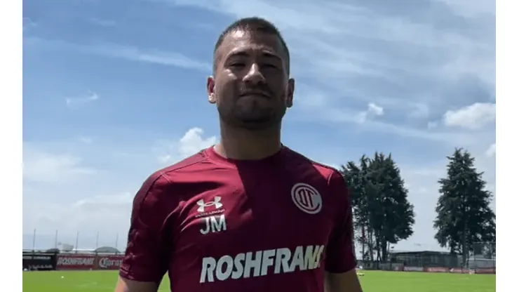 Jean Meneses, uno de los refuerzos del Toluca para el Aperttura 2022.
