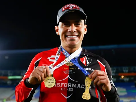 Aldo Rocha provocó a Chivas en los festejos del Atlas