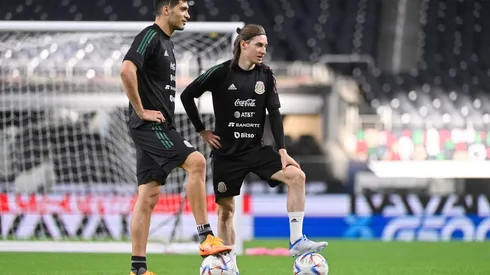 Marcelo Flores vio todo el partido desde el banquillo.